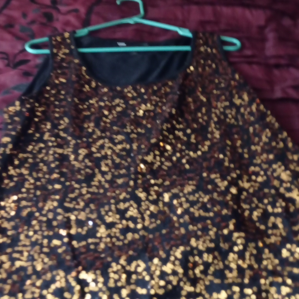 Shirt new sequin shirt skeeveless